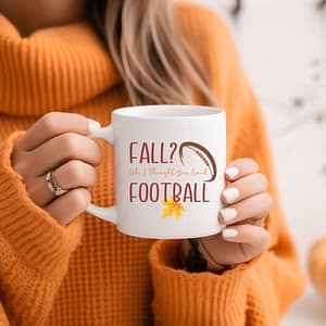 Football Fall Mug