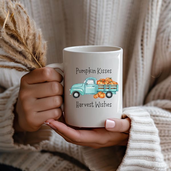 Pumpkin Kisses Mug
