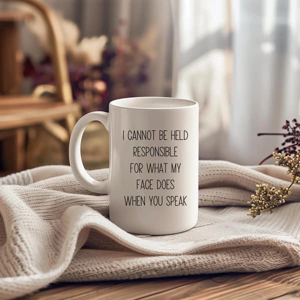 Face Says It All Mug