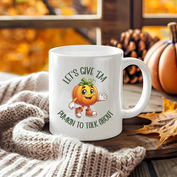 Pumpkin To Talk About Mug